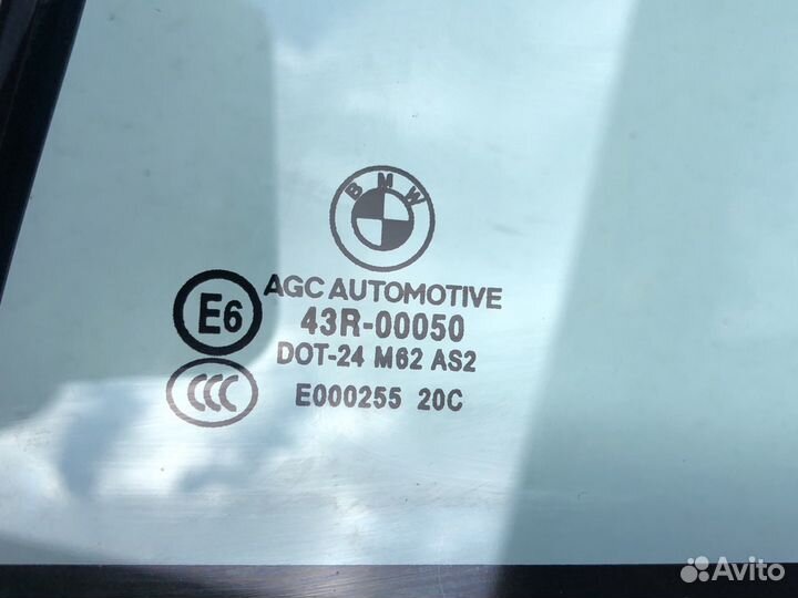 Форточка задней левой двери бмв ф07