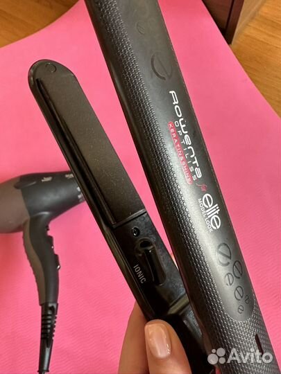 Фен + утюжок для выпрямления волос