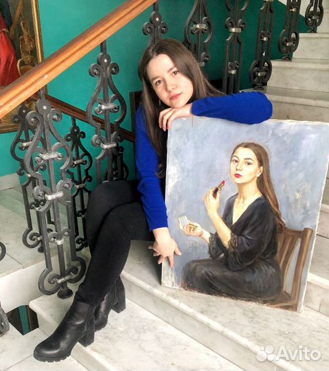 Картина маслом портрет на заказ