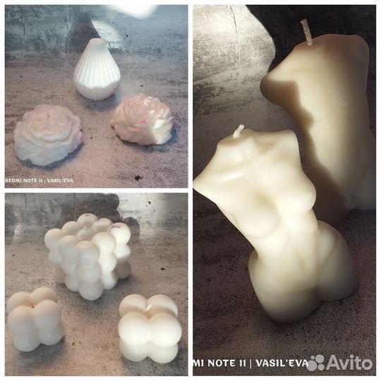 Гипсовый декор, аромасвечи