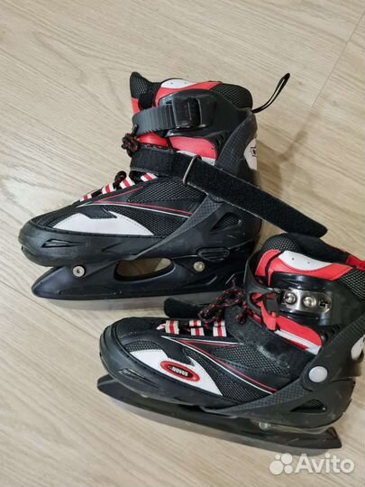 Коньки детские раздвижные 34 37