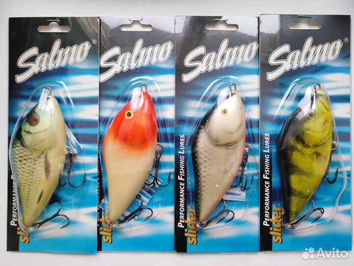 Джерки Salmo Slider 12F, 10F и 16S