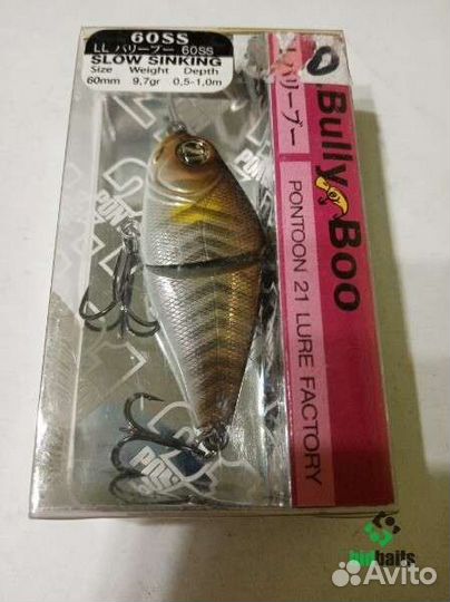 Воблер Pontoon 21 LL Bully Boo 60-SS (9,7г) цв.237