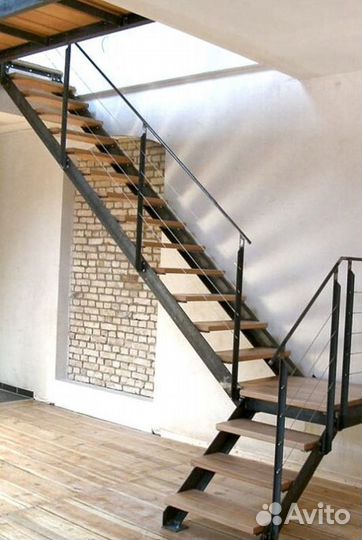 Лестницы на металлокаркасе