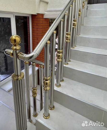 Перила из нержавеющей стали