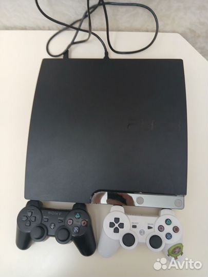 Sony playstation 3, с рулём, и 9 дисками