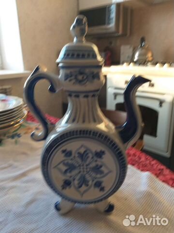 Кувшин СССР Гжель