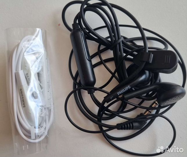 Наушники проводные новые