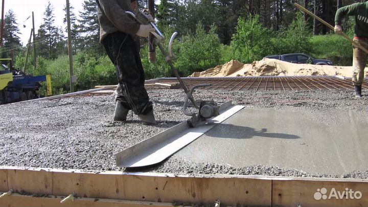 Бетон на фундамент