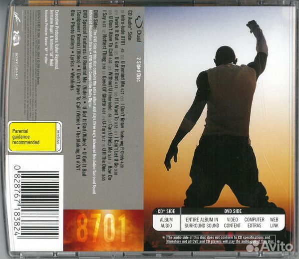 Usher - 8701 dualdisc (CD)