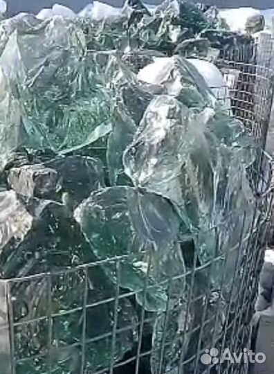 Колотое стекло