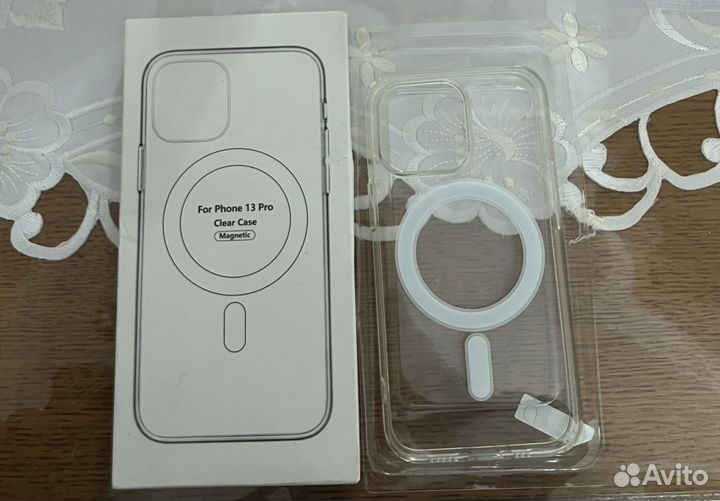 Чехол на 13 pro clear case