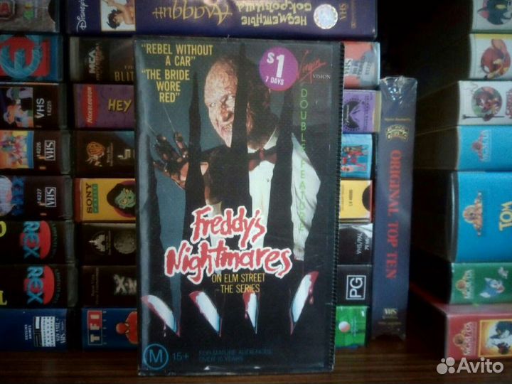 Видеокассеты Кошмары Фредди (1988-1990)