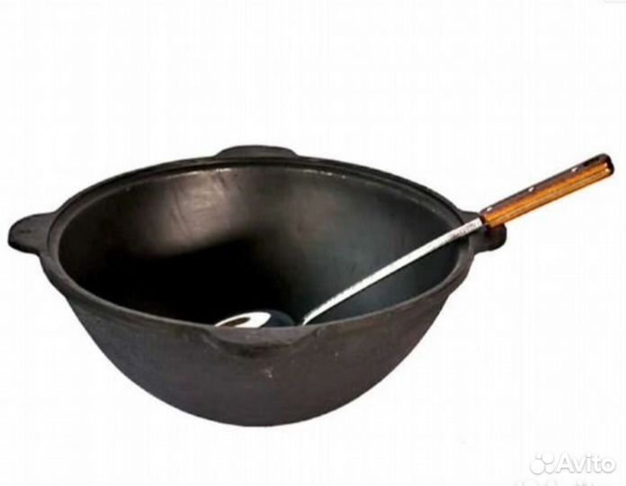 Казан узбекский чугунный