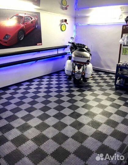 Пвх плитка в гараж