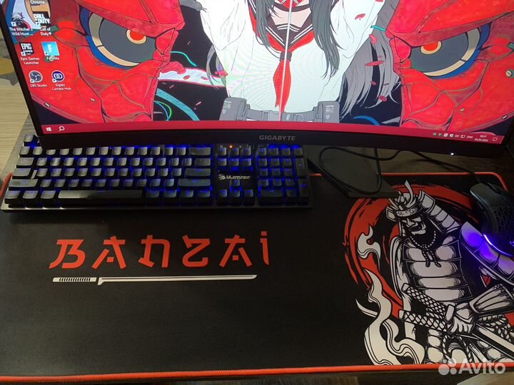 Игровой коврик для мыши большой