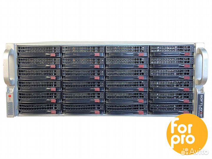 Сервер Supermicro 848X 24LFF 4xE7-8894v4 1536GB
