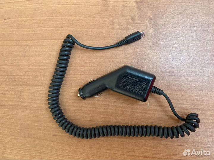 Блок питания микро-USB автомобильный, Blackberry