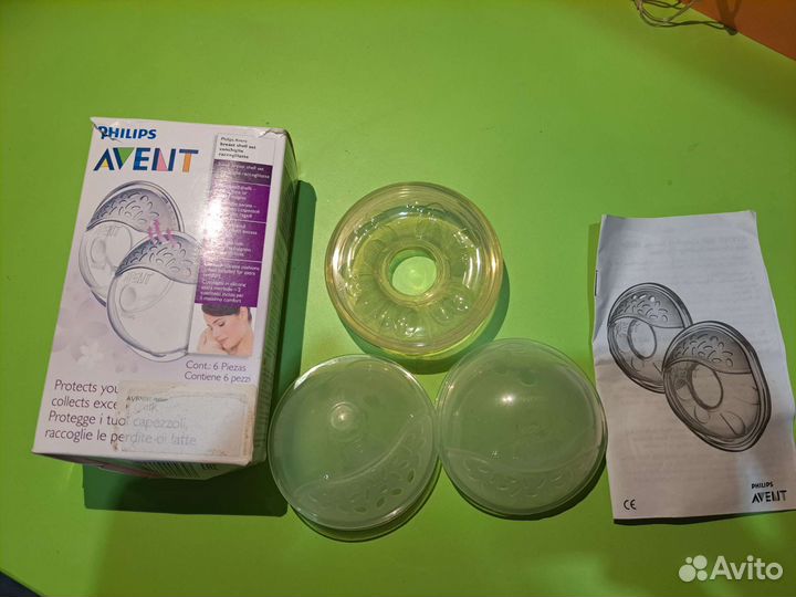 Набор накладок для сбора грудного молока Avent
