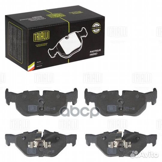 PF 4014 колодки дисковые задние BMW E81/E87 2