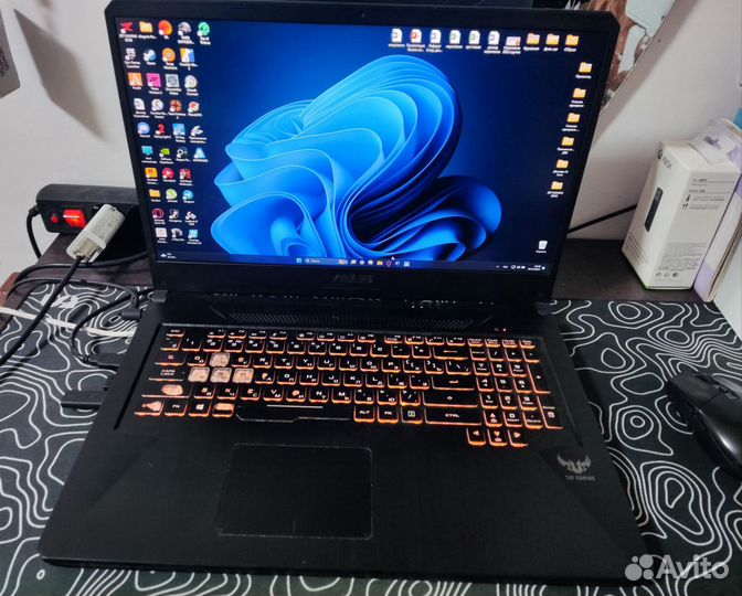 Игровой ноутбук Asus TUF gaming fx705dt