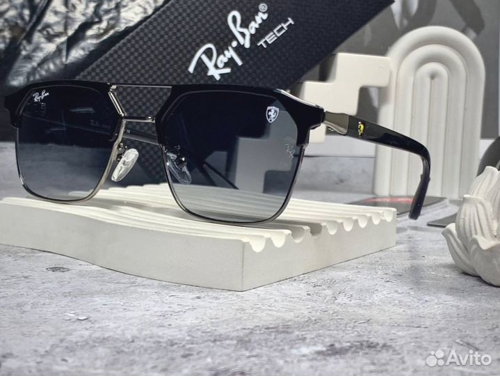 Очки Ray Ban Clubmaster черные