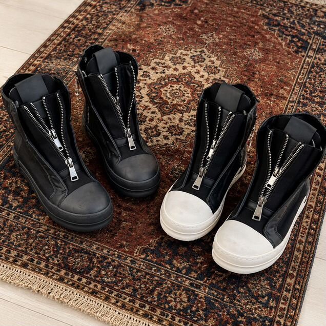 Кеды Rick Owens cinzia araia double zip type