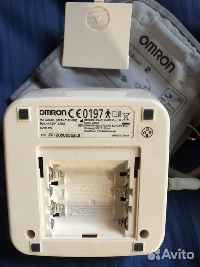 Тонометр omron 0197 m2