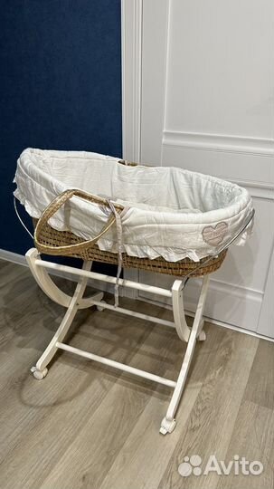 Люлька колыбель плетеная