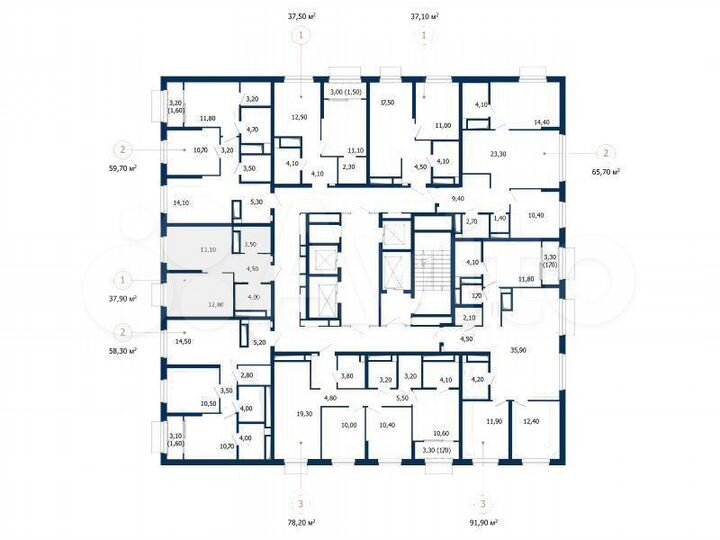 1-к. квартира, 37,9 м², 24/32 эт.