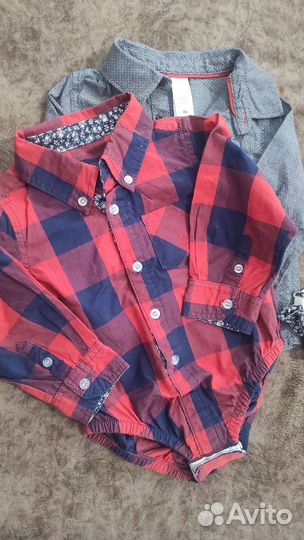 Рубашка для мальчика 80