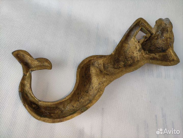 Фигура латунная Русалка