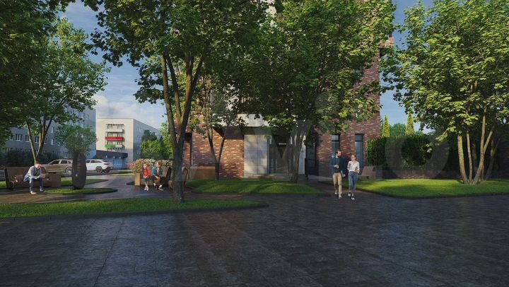 1-к. квартира, 49,7 м², 6/15 эт.