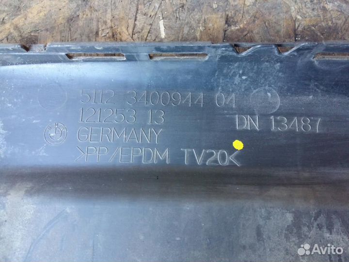 Направляющая заднего бампера правая BMW X3 E83