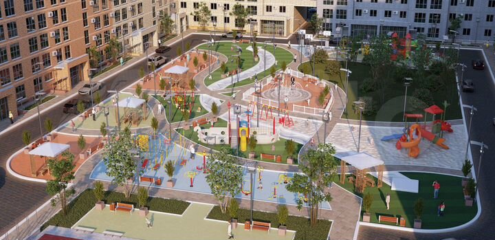 2-к. квартира, 64,2 м², 5/9 эт.