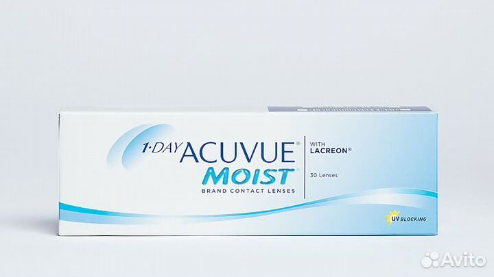 Контактные линзы 1-Day Acuvue Moist