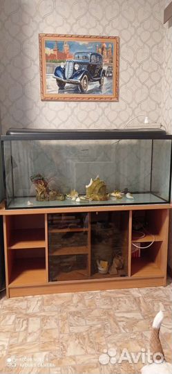 Аквариум с тумбой 240лит