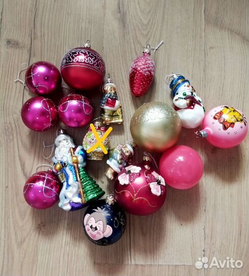 Елочные игрушки СССР