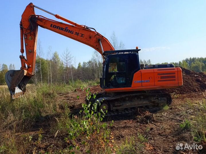 Гусеничный экскаватор Lonking CDM6205, 2022
