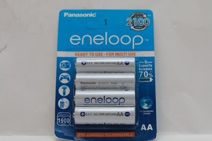 Аккумулятор AA Eneloop 2100mAh 4шт