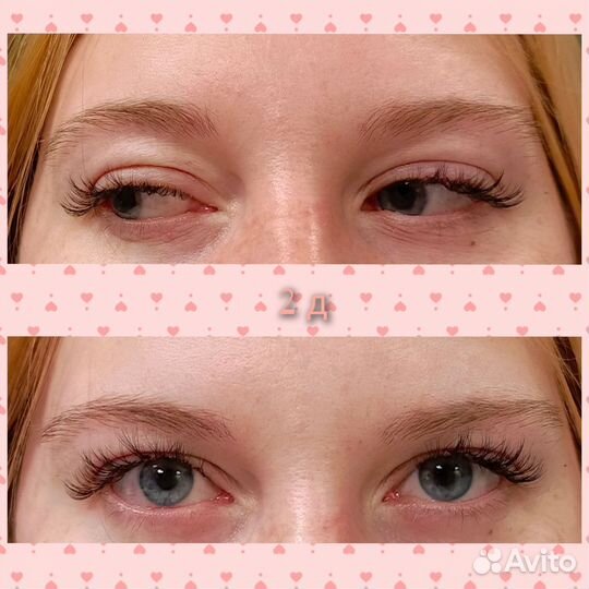 Наращивание ресниц модель