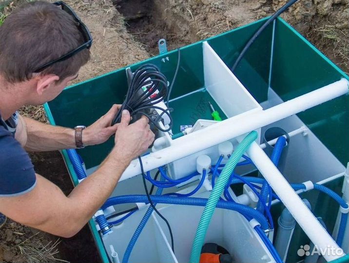 Септик для дома и дачи. Установка под ключ