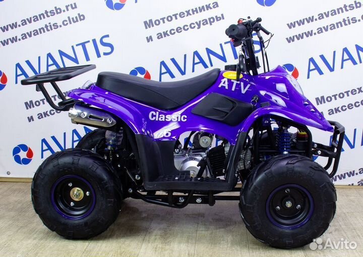 Квадроцикл ATV Classic 6 110 кубов Синий