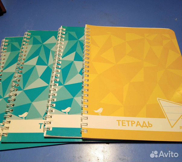 Тетрадь на кольцах в линейку 48 л