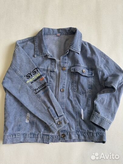 Джинсовая куртка для девочки