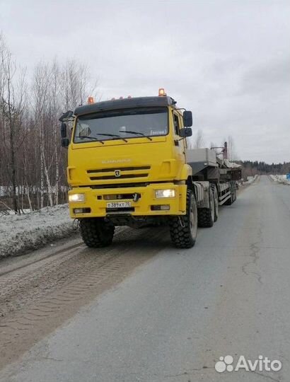 Грузоперевозки тралом