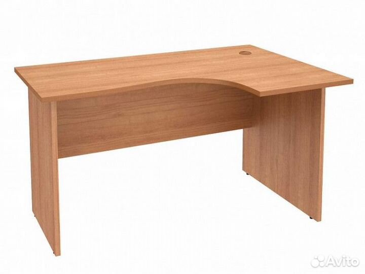Угловой стол с тумбой Альфа 61 563 для персонала