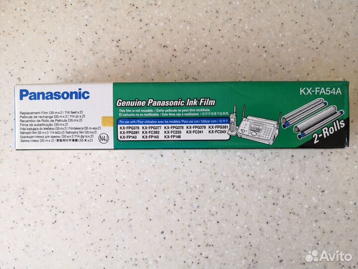 Термопленка для замены Panasonic