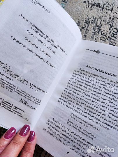 Книга Сергей Есенин