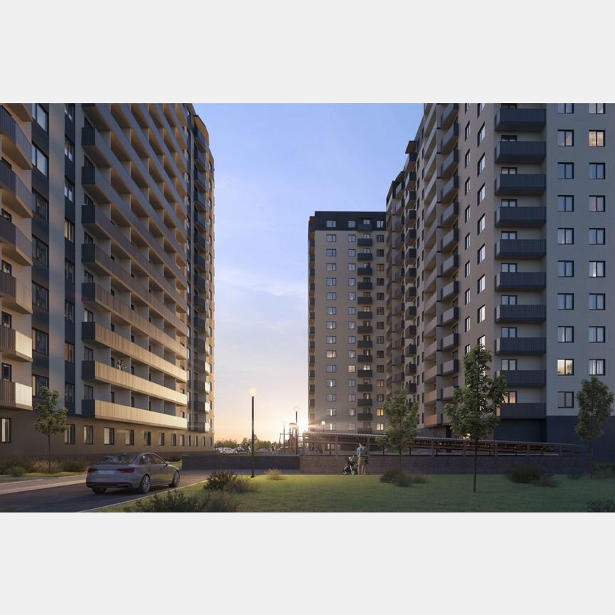 1-к. квартира, 32,5 м², 2/16 эт.